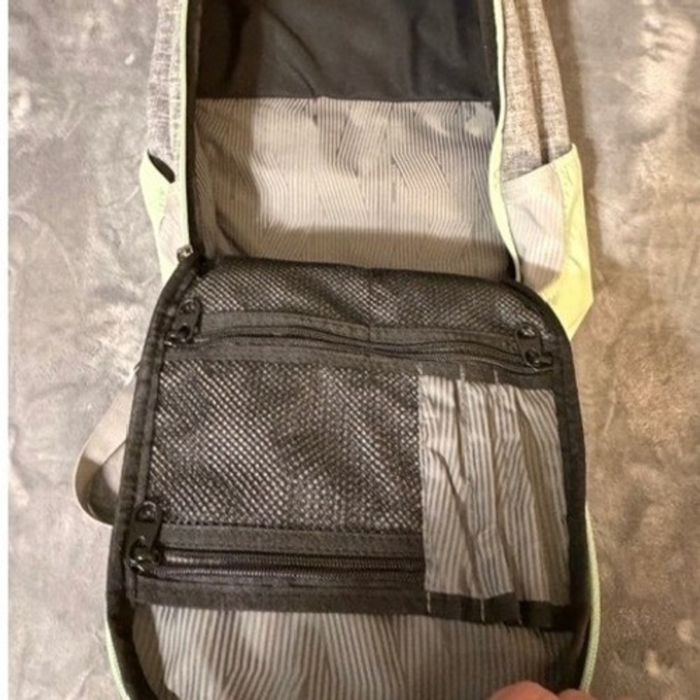 Bondka Backpack Lime Green‎ Gray Laptop Sleeve School Travel Commuter Bag - Picture 5 of 11